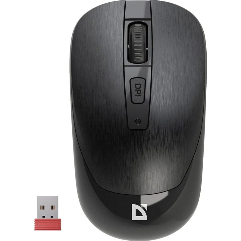 Миша бездротова Defender Wave MM-995 Black (52995)