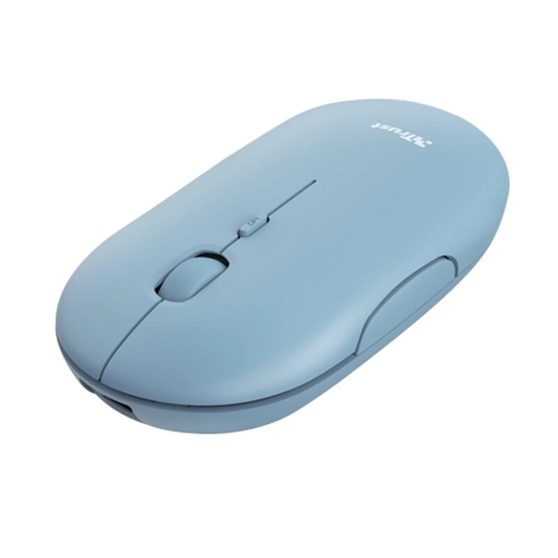 Миша бездротова Trust Puck Rechargeable Blue (24126)