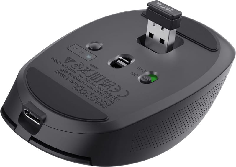 Миша бездротова Trust Ozaa Compact Black (24819)
