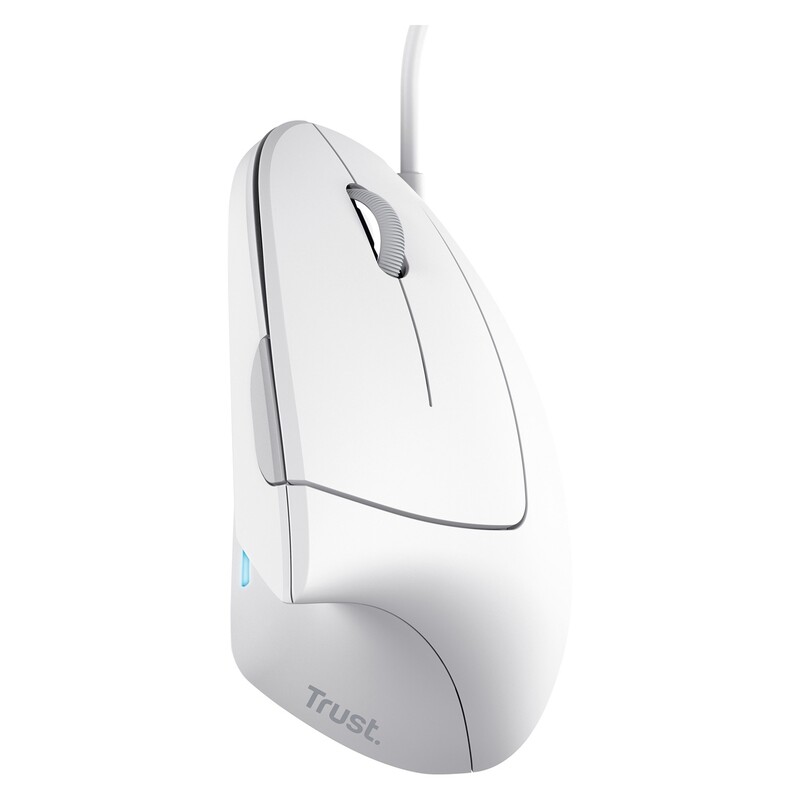 Миша Trust Verto Ergonomic White (25133)