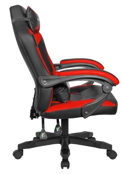 Кресло для геймеров Defender Master Black/Red (64359)