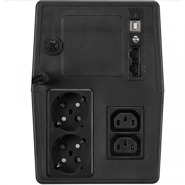 Джерело безперебійного живлення FSP FP2000, 2000VA/1200W, LED (PPF12A1607)