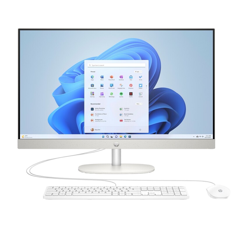 Моноблок HP All-in-One 27-cr0071ua (A45E2EA) Shell White