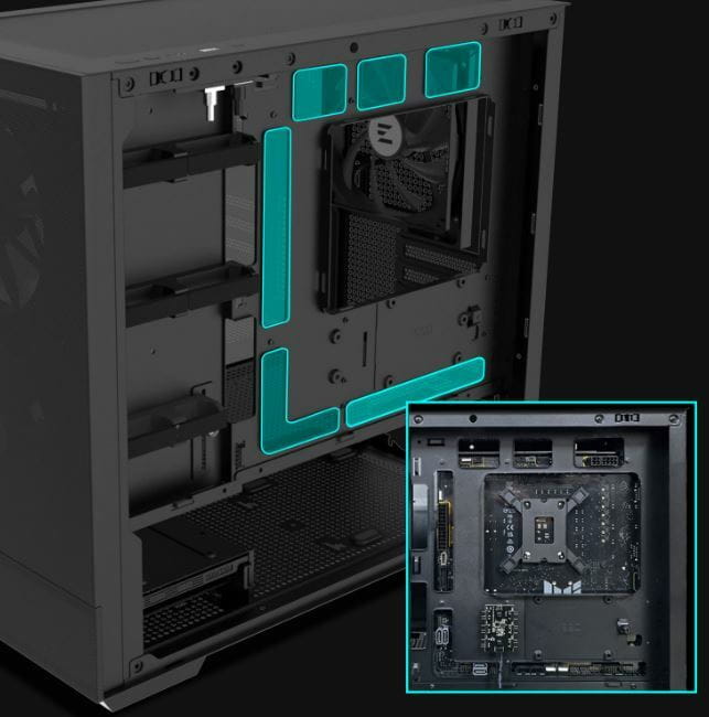 Корпус Zalman P30 Air Black без БЖ