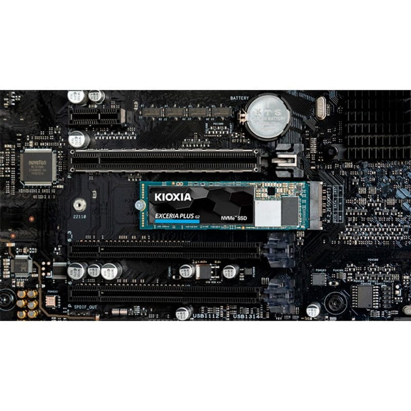 Накопитель SSD 2TB Kioxia Exceria Plus G2 M.2 2280 PCIe 3.0 x4 TLC (LRD20Z002TG8)