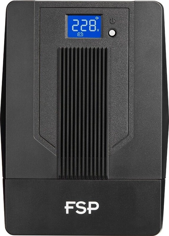 Джерело безперебійного живлення FSP 1500VA/900W, LCD 2хSchuko, 2хIEC (PPF9003108)