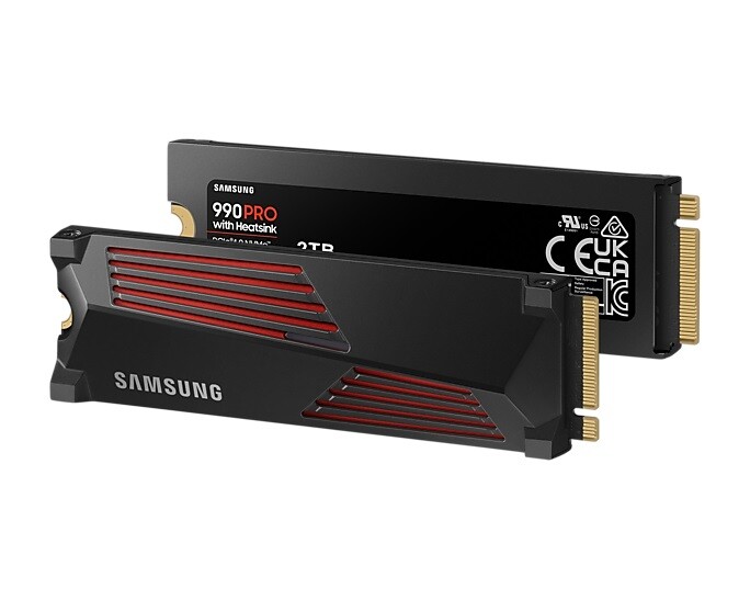 Накопитель SSD 2TB Samsung 990 PRO M.2 PCIe 4.0 x4 V-NAND TLC (MZ-V9P2T0CW)