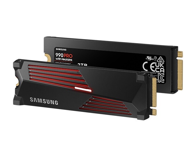 Накопитель SSD 2TB Samsung 990 PRO M.2 PCIe 4.0 x4 V-NAND TLC (MZ-V9P2T0CW)