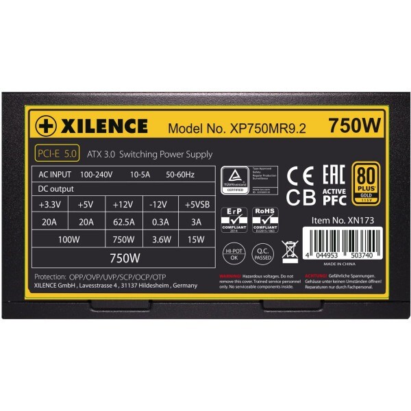 Блок питания Xilence Performance X (XP750MR9.2) 750W