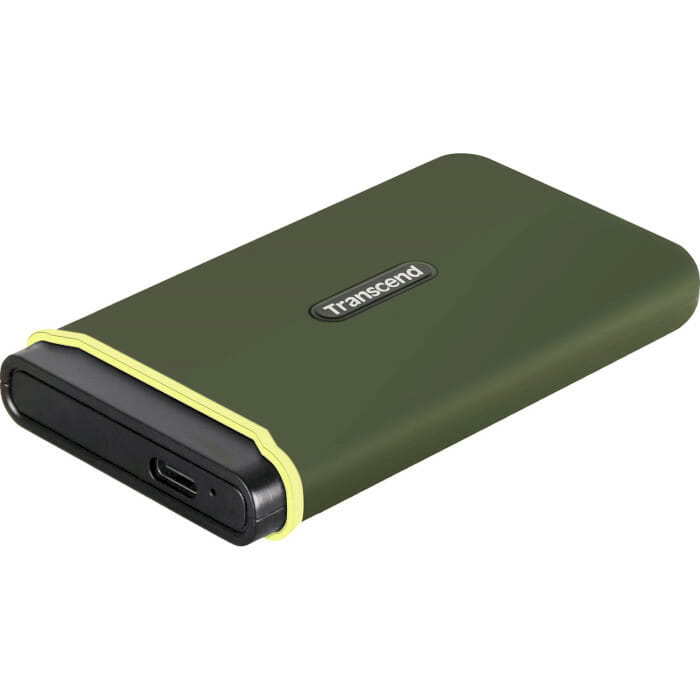 Накопитель внешний SSD USB 3.2 Gen 2 Type-C 2TB Transcend ESD380С Military Green (TS2TESD380C)