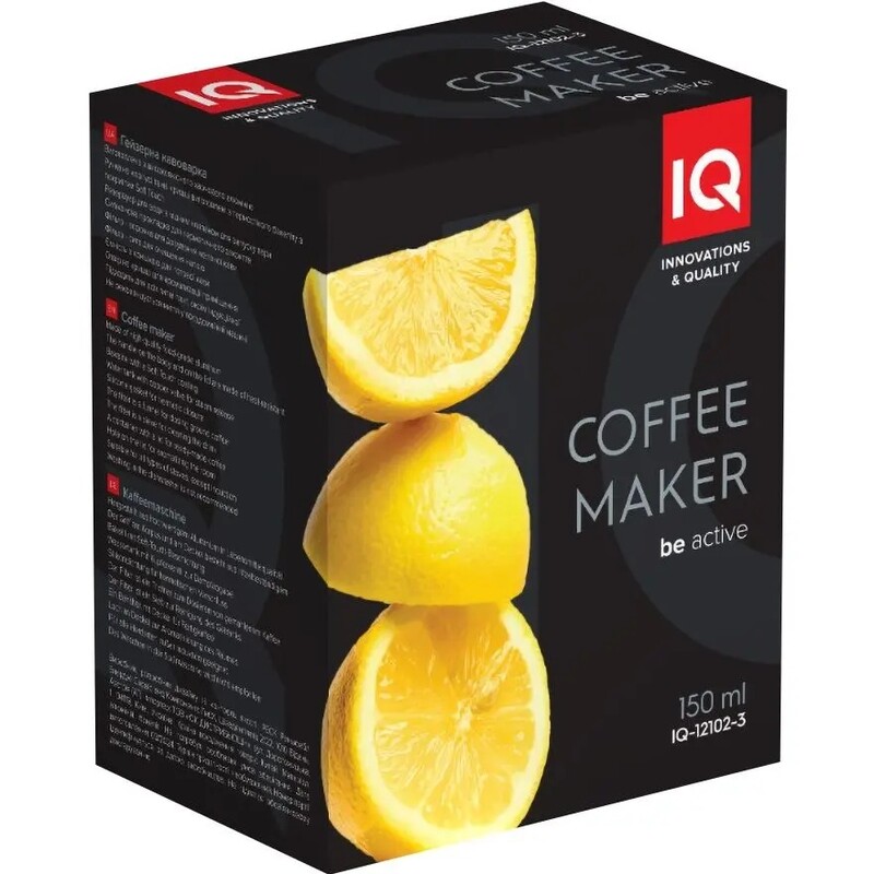 Гейзерная кофеварка IQ Be Active IQ-12102-3