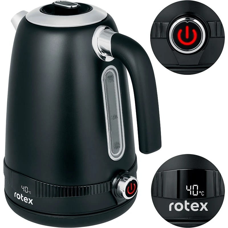 Электрочайник Rotex RKT79-B Smart