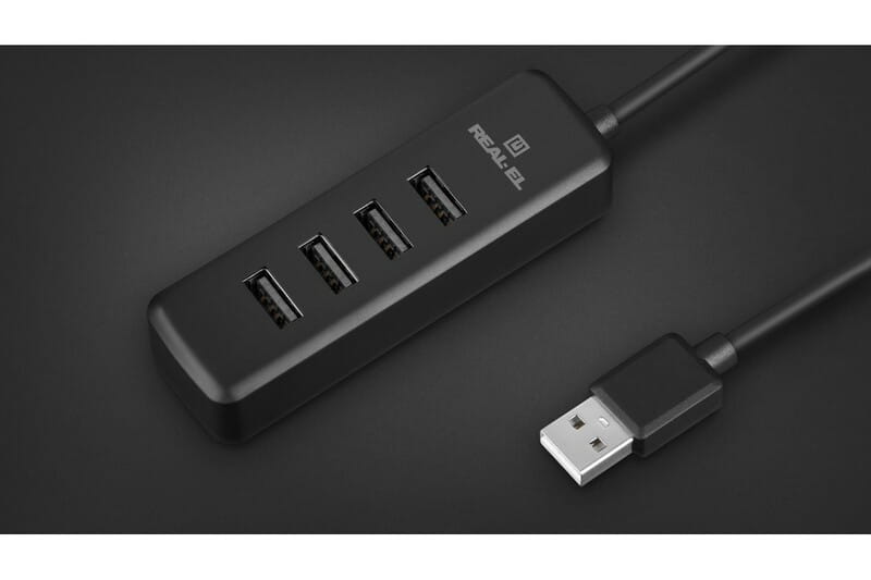 USB-хаб REAL-EL HQ-175 4 ports