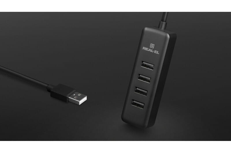 USB-хаб REAL-EL HQ-175 4 ports