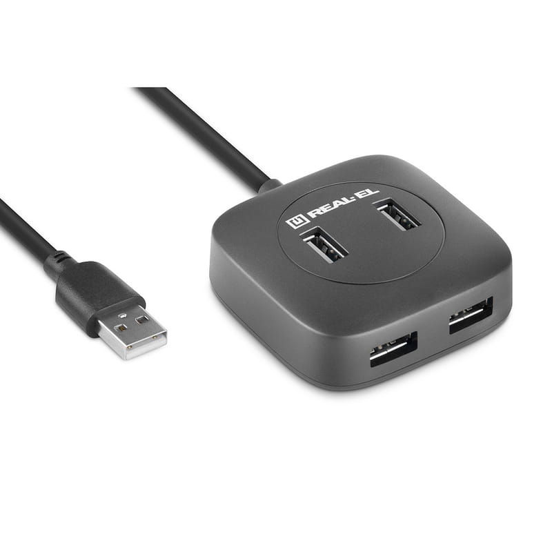 USB-хаб REAL-EL HQ-177 4 ports