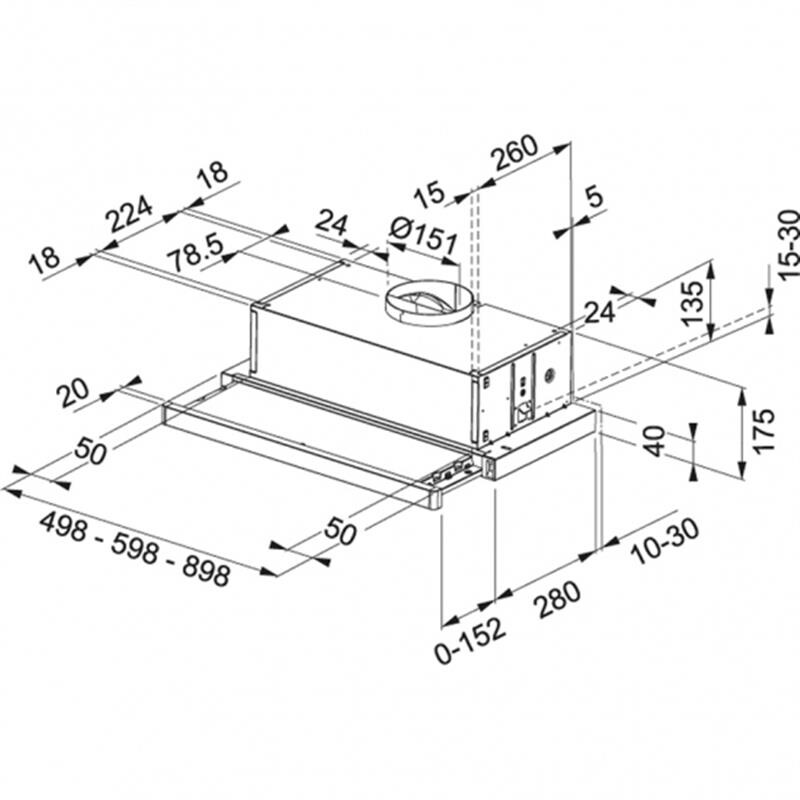 Витяжка Franke FTC 612 XS V2 (315.0532.375)