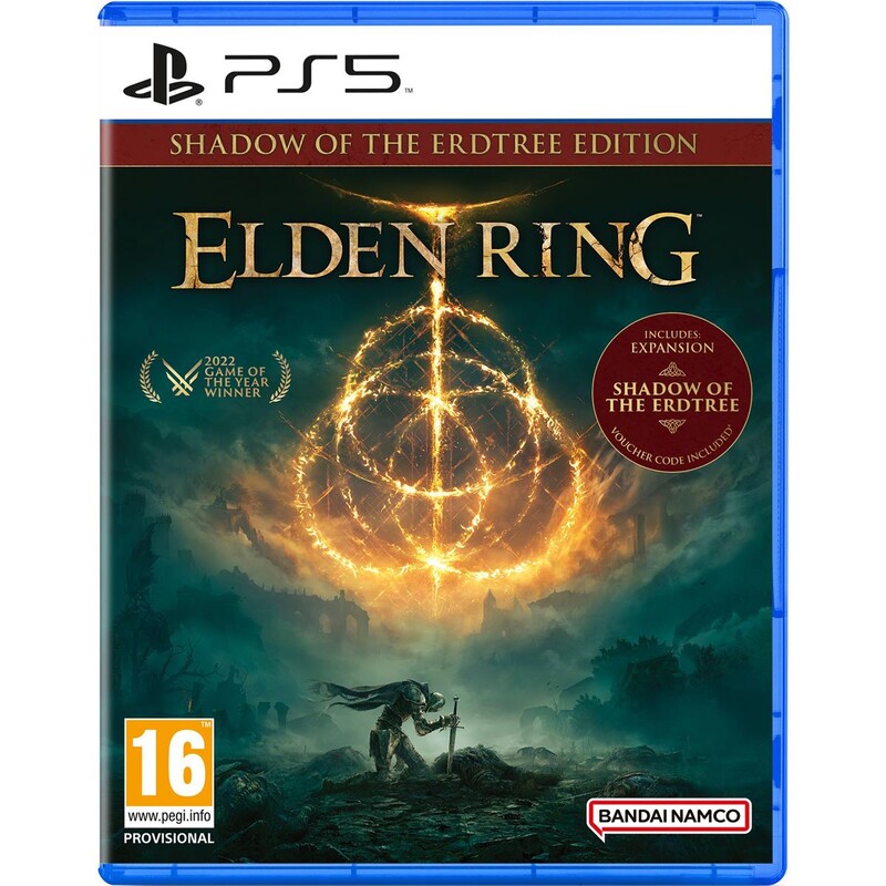 Игра Elden Ring Shadow of the Erdtree Edition для Sony PlayStation 5, Blu-ray (3391892031959)