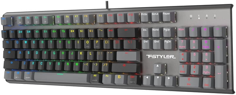 Клавіатура A4Tech Fstyler FS100 Stone Black