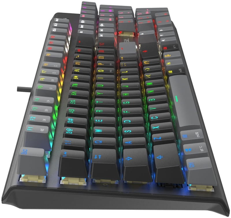 Клавіатура A4Tech Fstyler FS100 Stone Black