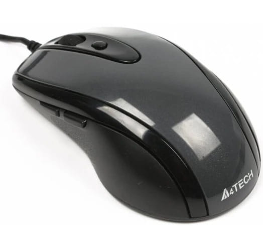 Мышь A4Tech N-708X Glossy Grey