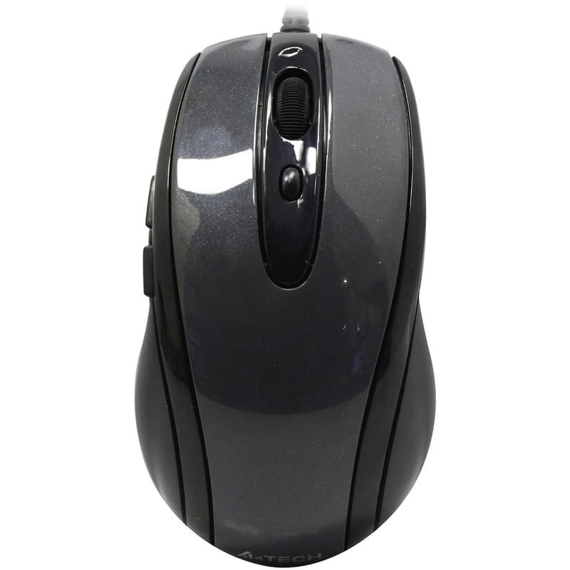 Мышь A4Tech N-708X Glossy Grey