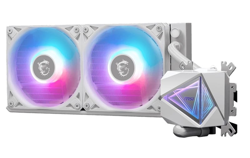 Система водяного охлаждения MSI MAG CoreLiquid I240 White