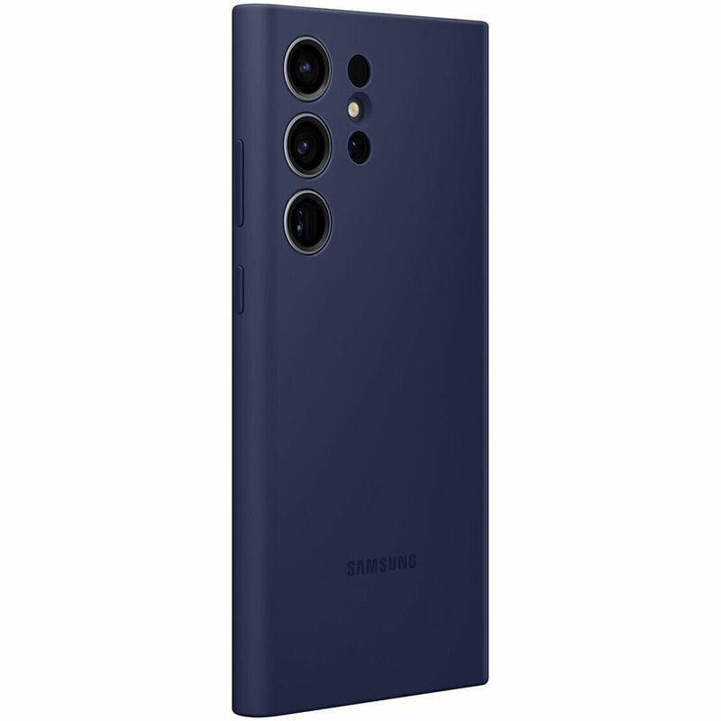 Чехол-накладка Samsung Silicone Cover для Samsung Galaxy S23 Ultra SM-S918 Navy (EF-PS918TNEGRU)