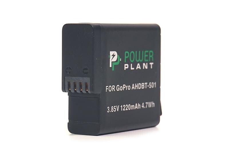 Акумулятор PowerPlant для GoPro AHDBT-501 1220mAh (CB970124)