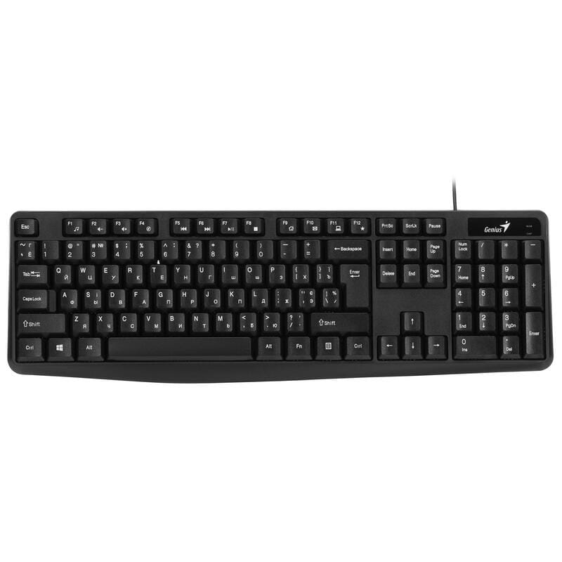 Комплект (клавіатура, миша) Genius KM-170 UKR Black (31330006409)