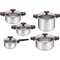 Фото - Набор посуды Tefal Cook&Clip 10 предметов (G723SA74) | click.ua