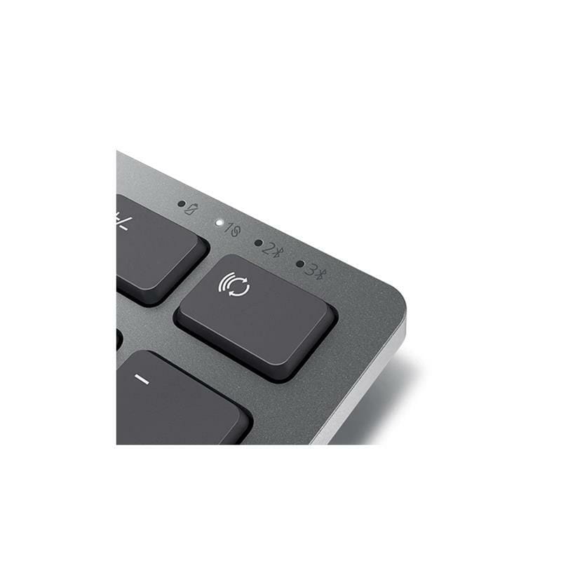 Комплект бездротовий (клавіатура, миша) Dell Premier KM7321W Gray (580-AJQV)