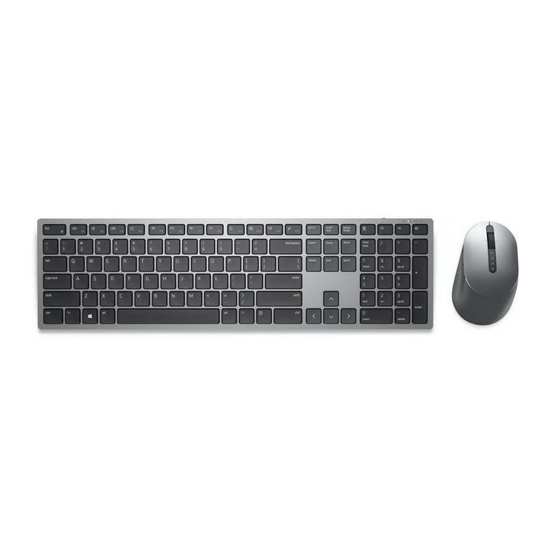 Комплект бездротовий (клавіатура, миша) Dell Premier KM7321W Gray (580-AJQV)