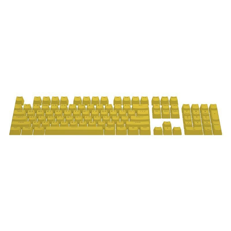 Набір кейкапів Hator PBT UKR/ENG Yellow (HTS-139)