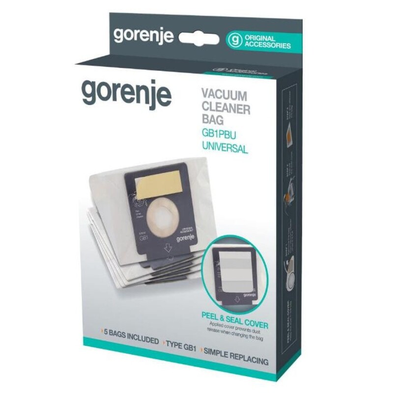 Комплект мішків для пилососа Gorenje GB1PBU