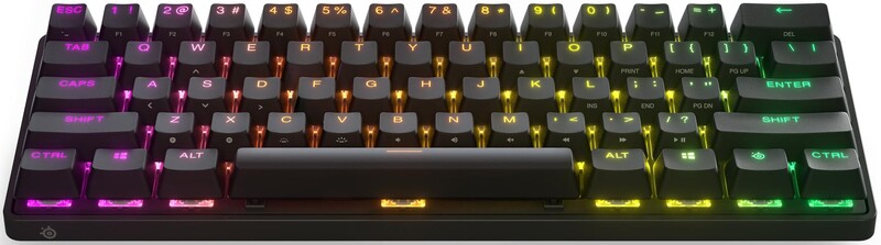 Клавiатура бездротова SteelSeries Apex Pro Mini Wireless Black (64842)