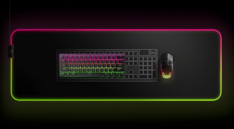 Клавiатура бездротова SteelSeries Apex Pro Mini Wireless Black (64842)