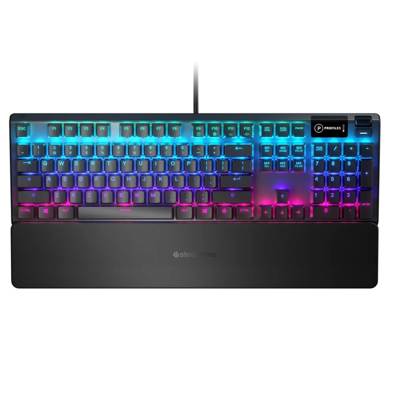 Клавiатура SteelSeries Apex 5 Black (64532)