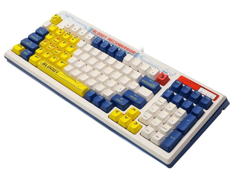Клавиатура Bloody B950 RGB Warrior Blue