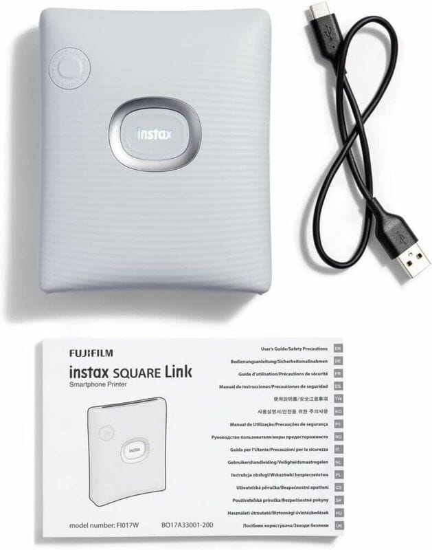 Принтер моментальной печати Fujifilm Instax SQ Link White (16785470)