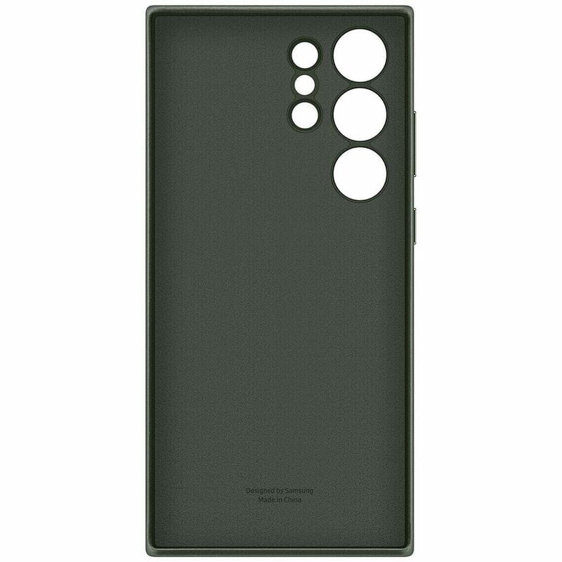 Чохол-накладка Samsung Leather Cover для Samsung Galaxy S23 Ultra SM-S918 Green (EF-VS918LGEGRU)