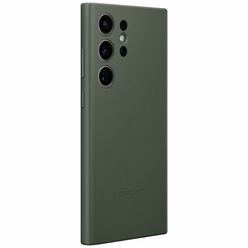 Чохол-накладка Samsung Leather Cover для Samsung Galaxy S23 Ultra SM-S918 Green (EF-VS918LGEGRU)