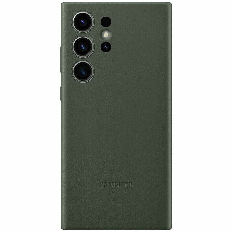Чохол-накладка Samsung Leather Cover для Samsung Galaxy S23 Ultra SM-S918 Green (EF-VS918LGEGRU)