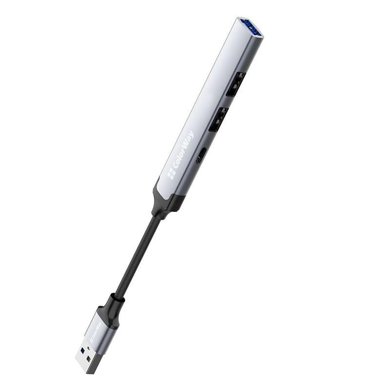 USB-хаб СolorWay USB-A 4-в-1 USB2.0х3/USB3.0 (CW-HUB05)