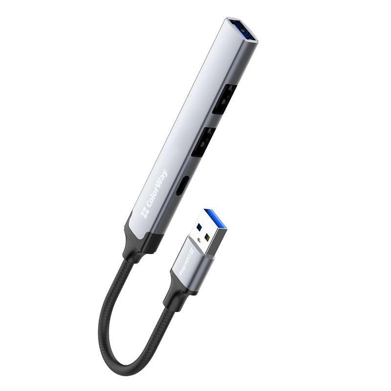 USB-хаб СolorWay USB-A 4-в-1 USB2.0х3/USB3.0 (CW-HUB05)