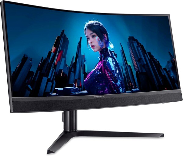 Монитор Acer 34" Predator X34V3bmiiphuzx (UM.CXXEE.301) VA Black Curved 180Hz