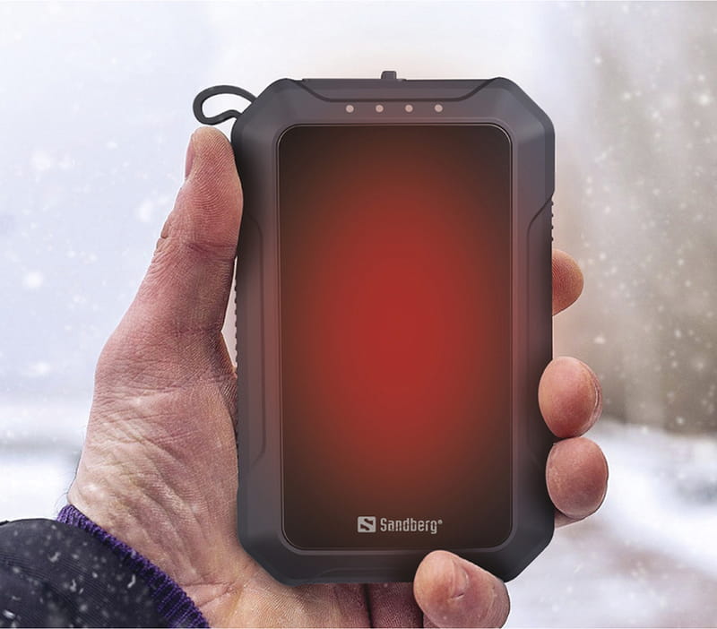 Универсальная мобильная батарея Sandberg Hand Warmer Powerbank 10000mAh Black (420-65)