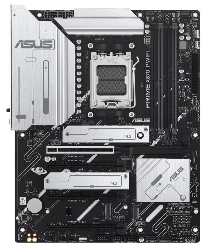 Материнская плата Asus Prime X870-P WiFi Socket AM5