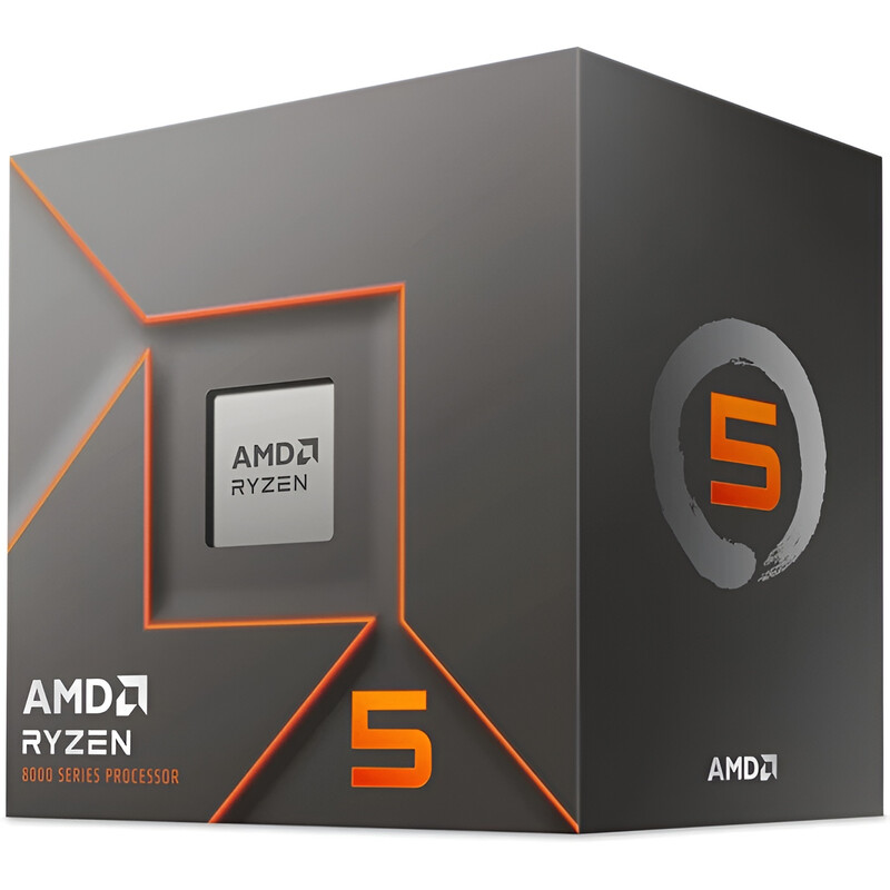 Процессор AMD Ryzen 5 8400F (4.2GHz 16MB 65W AM5) Box (100-100001591BOX)