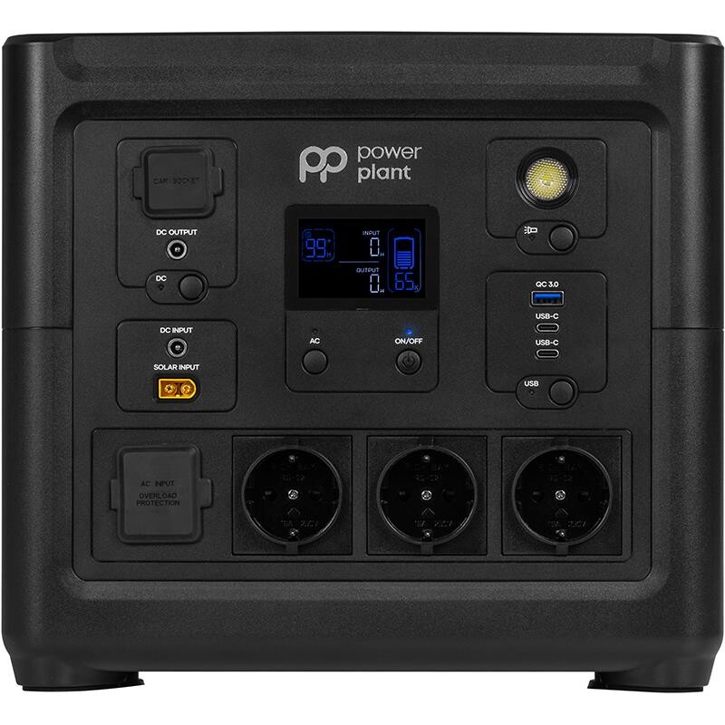 Зарядная станция PowerPlant HS800 1000W 835Wh (PB930890)