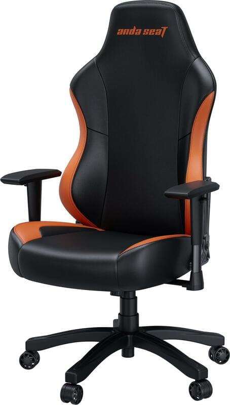 Кресло для геймеров Anda Seat Luna Size L PVC Black/Orange (AD18-48-BO-PV)